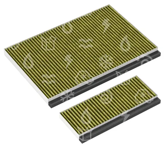 filtr uhlíkový odsavače par BOSCH / SIEMENS, 2ks